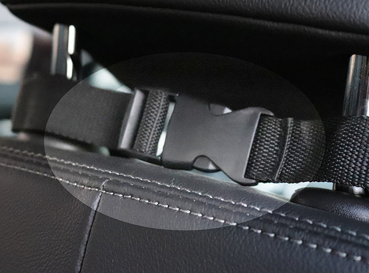 Dog car seat cover seat belt compatible Velcro opening