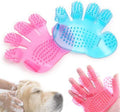 Pet Grooming Glove – Deshedding & Massage Brush for Cats and Dogs (Adjustable, Hair Remover)