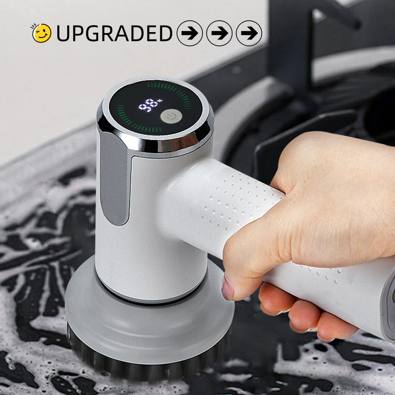 Wireless smart electric cleaning brush for sink and kitchen